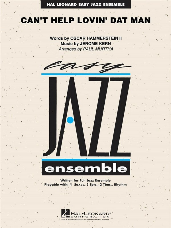 CAN'T HELP LOVIN' DAT MAN&nbsp;&nbsp;Jazz Ensemble&nbsp;&nbsp;Set+Audio-Online