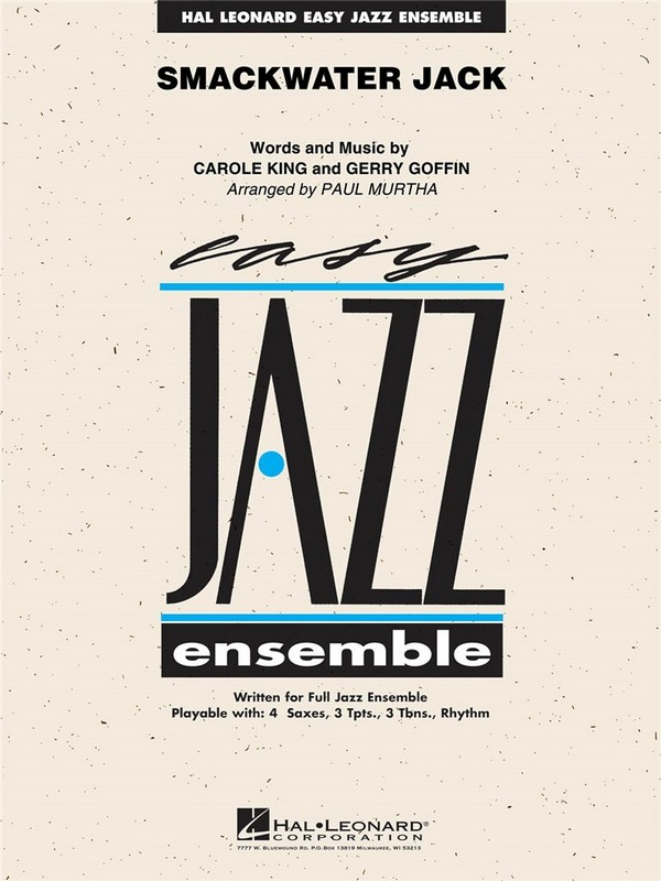 Carole King, Smackwater Jack&nbsp;&nbsp;Jazz Ensemble&nbsp;&nbsp;Partitur