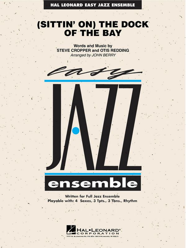 (Sittin' On) The Dock Of The Bay  Jazz Ensemble  Set+Audio-Online