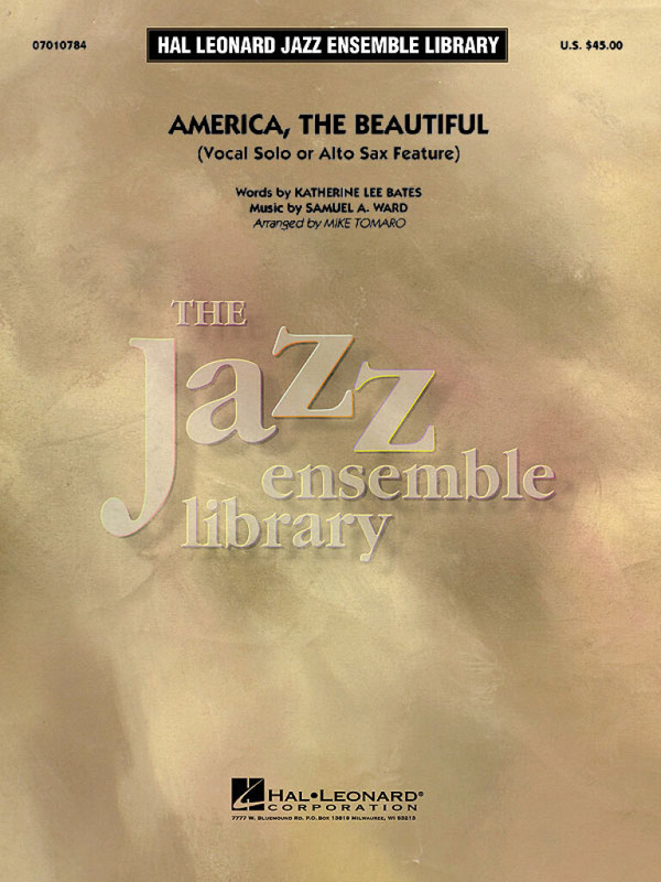 America, the Beautiful&nbsp;&nbsp;Big Band&nbsp;&nbsp;Partitur + Stimmen
