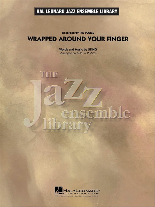 Wrapped Around Your Finger  for big band  full score