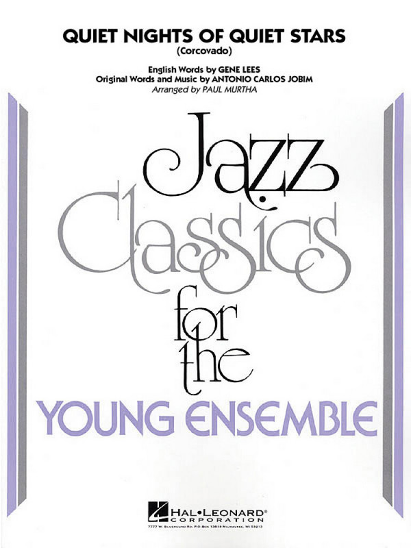 Antonio Carlos Jobim, Quiet Nights of Quiet Stars (Corcovado)&nbsp;&nbsp;Jazz Ensemble&nbsp;&nbsp;Partitur + Stimmen