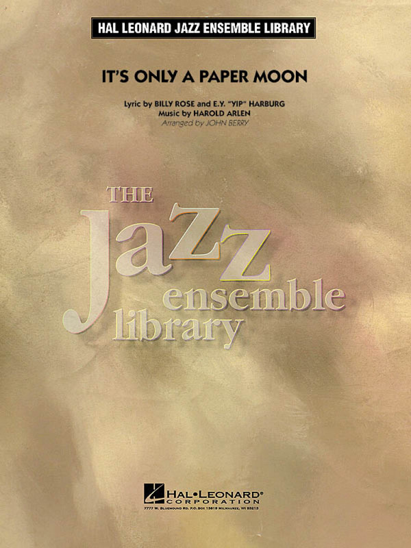 Billy Rose, It's Only a Paper Moon&nbsp;&nbsp;Big Band&nbsp;&nbsp;Partitur