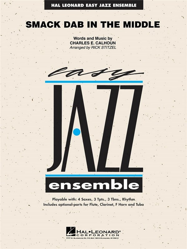 Charles Calhoun, Smack Dab In The Middle&nbsp;&nbsp;Jazz Ensemble&nbsp;&nbsp;Partitur