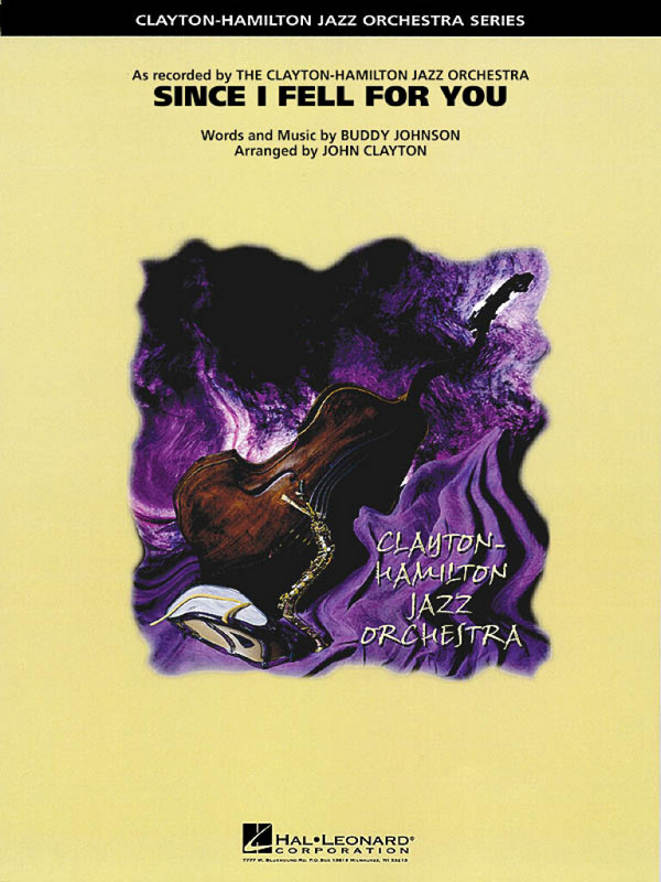 Buddy Johnson, Since I Fell For You&nbsp;&nbsp;Big Band&nbsp;&nbsp;Partitur