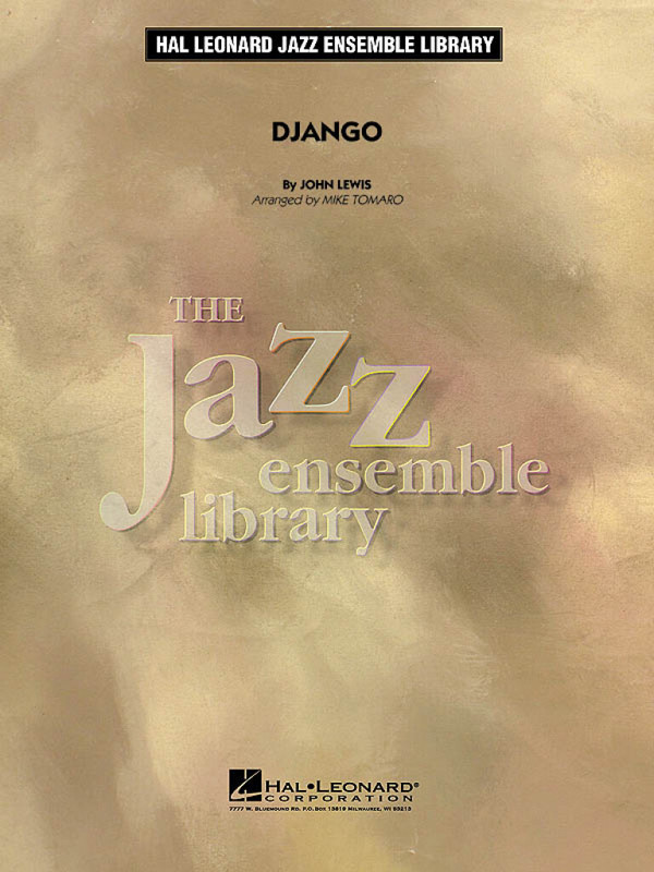 Django&nbsp;&nbsp;for Jazz Ensemble&nbsp;&nbsp;score and parts