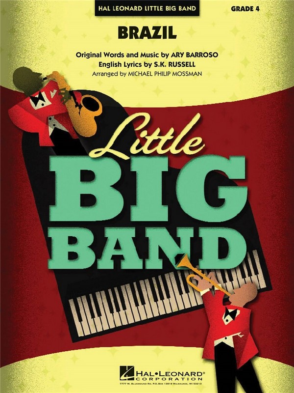 Brazil&nbsp;&nbsp;for little big band&nbsp;&nbsp;score