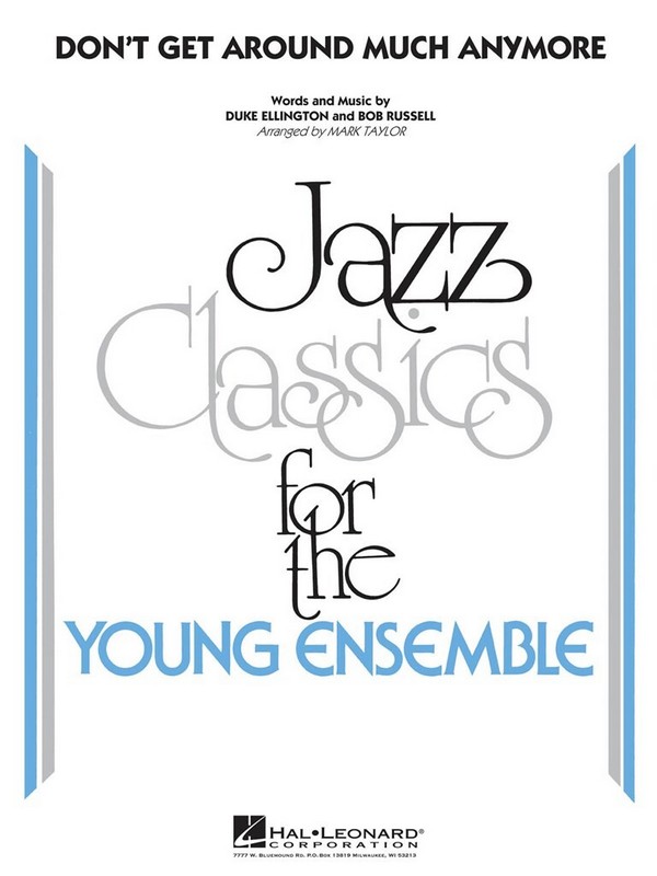 Don't Get Around Much Anymore  for jazz ensemble  score and parts