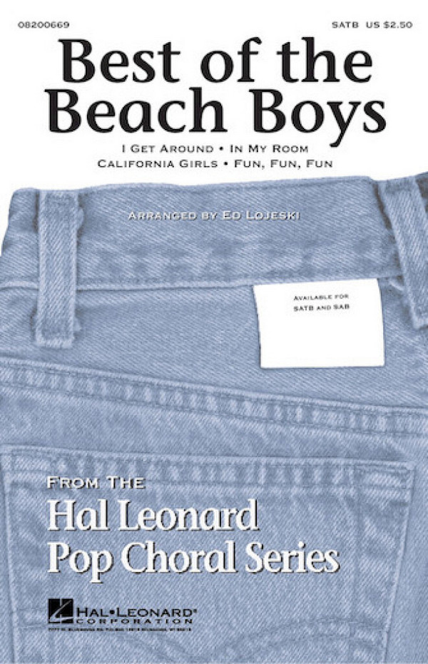Best of the Beach Boys (Medley)&nbsp;&nbsp;SAB and Piano&nbsp;&nbsp;Chorpartitur