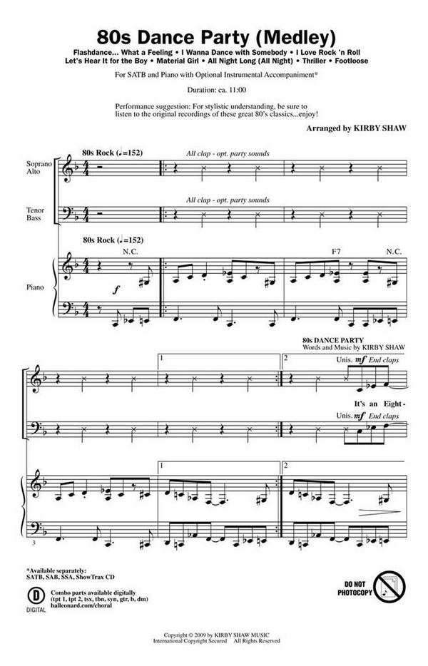 8s Dance Party&nbsp;&nbsp;Chor&nbsp;&nbsp;CD