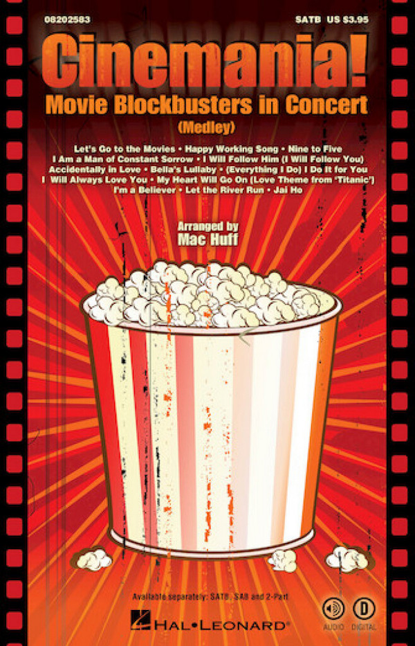 Cinemania! Movie Blockbusters in Concert&nbsp;&nbsp;SAB&nbsp;&nbsp;Chorpartitur