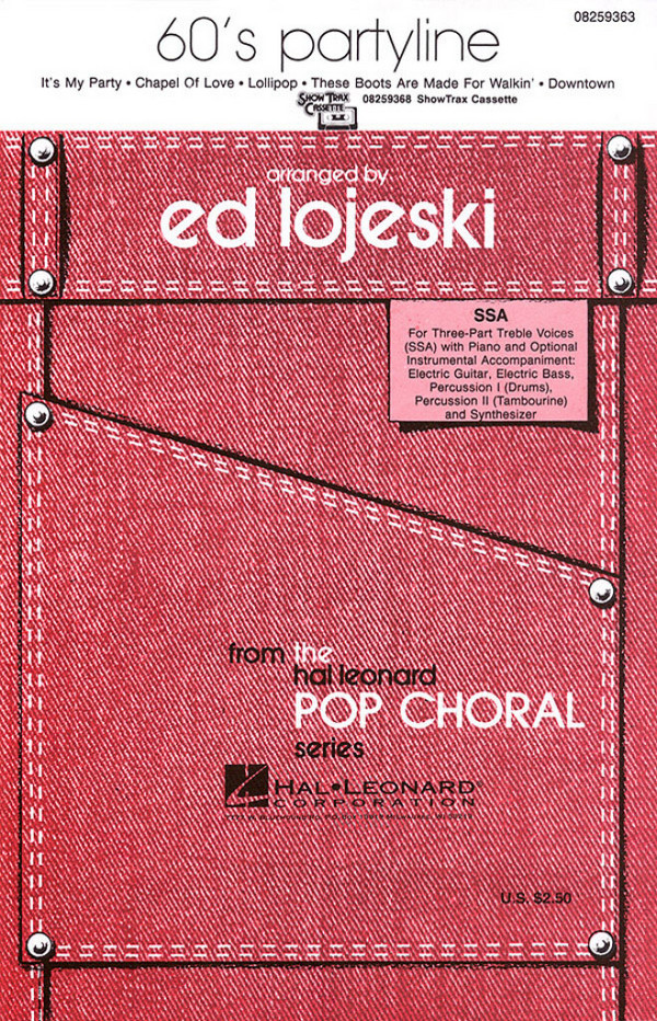 6's Partyline Medley&nbsp;&nbsp;SSA&nbsp;&nbsp;Chorpartitur