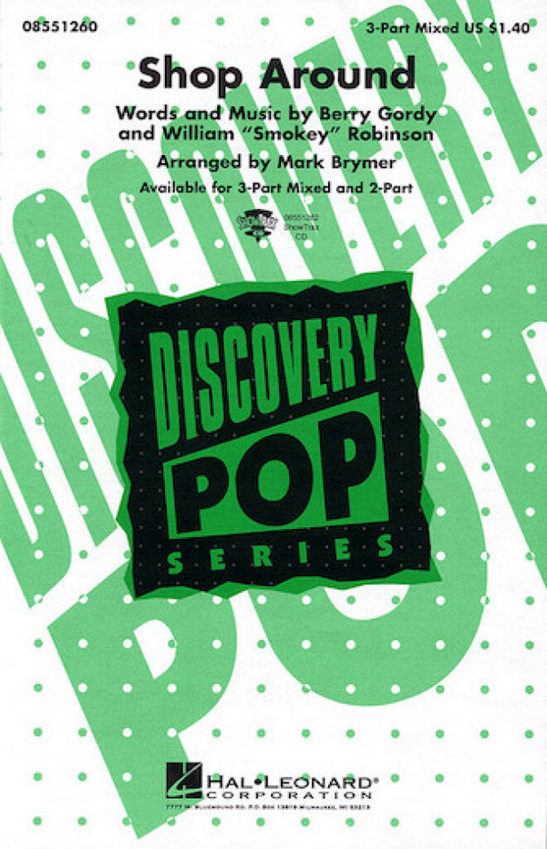 Berry Gordy_Smokey Robinson, Shop Around&nbsp;&nbsp;Chor&nbsp;&nbsp;CD