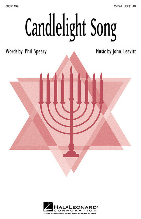 Candlelight Song&nbsp;&nbsp;2-Part Choir&nbsp;&nbsp;Chorpartitur