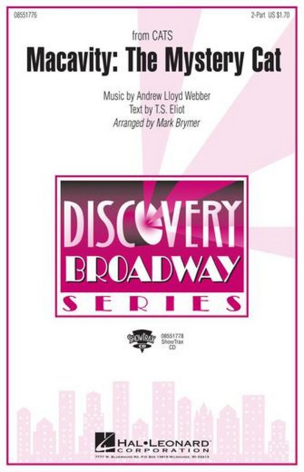 Andrew Lloyd Webber, Macavity - The Mystery Cat&nbsp;&nbsp;Chor&nbsp;&nbsp;CD