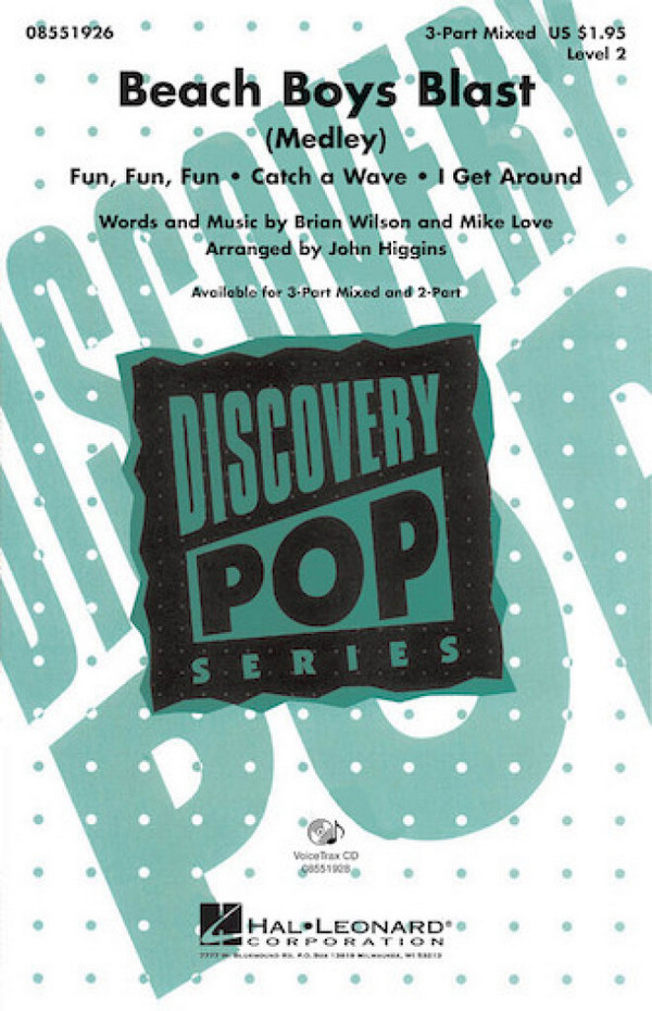 Brian Wilson_Mike Love, Beach Boys Blast&nbsp;&nbsp;VoiceTrax CD&nbsp;&nbsp;CD