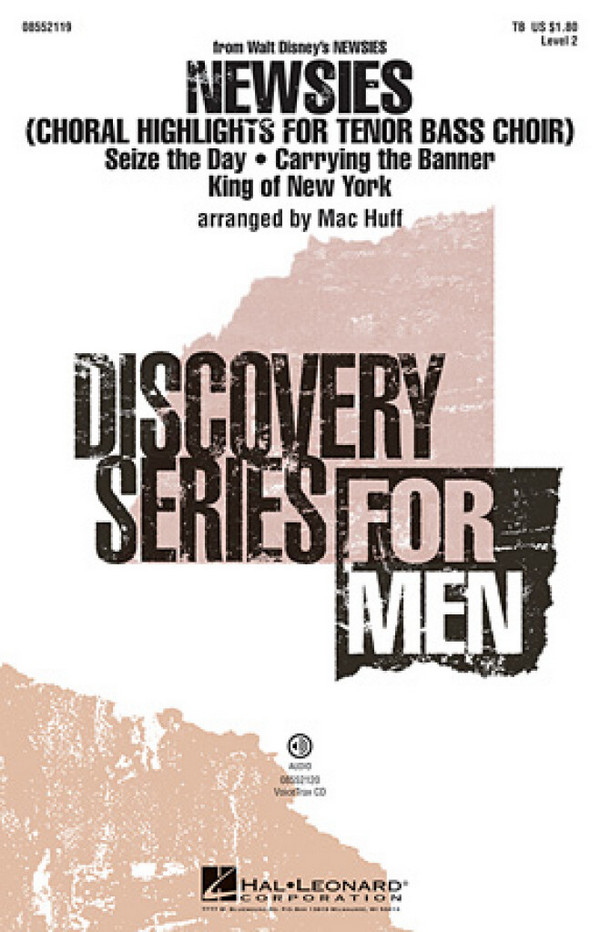 Alan Menken, Newsies&nbsp;&nbsp;VoiceTrax CD&nbsp;&nbsp;CD