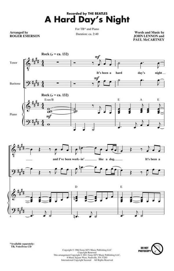 A Hard Day's Night&nbsp;&nbsp;VoiceTrax CD&nbsp;&nbsp;CD