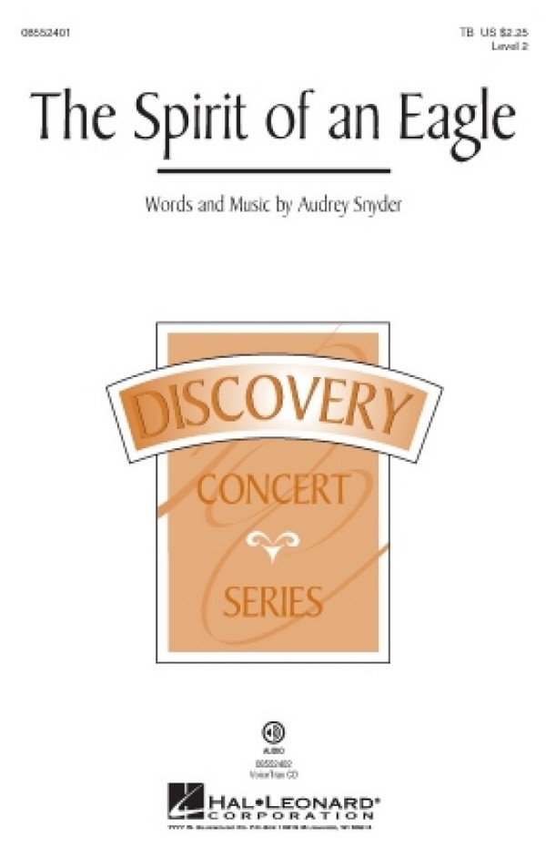 Audrey Snyder, The Spirit of an Eagle&nbsp;&nbsp;TB&nbsp;&nbsp;Chorpartitur