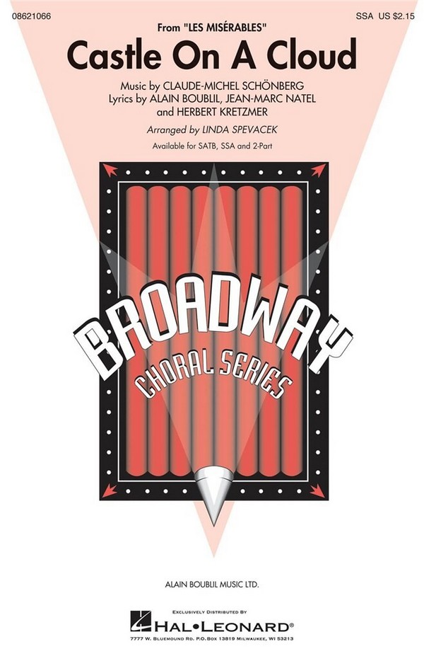 Alain Boublil_Claude-Michel Schönberg_Herbert Kretzmer_Jean-Marc Natel&nbsp;&nbsp;SSA and Piano&nbsp;&nbsp;Chorpartitur