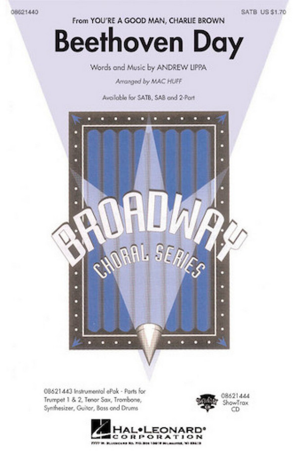 Beethoven Day&nbsp;&nbsp;SATB&nbsp;&nbsp;Chorpartitur