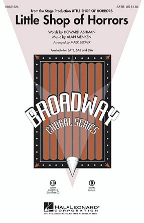 Alan Menken_Howard Ashman, Little Shop Of Horrors&nbsp;&nbsp;SAB&nbsp;&nbsp;Chorpartitur