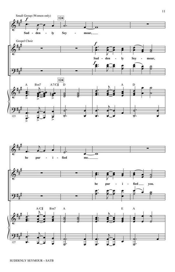 Alan Menken_Howard Ashman, Suddenly Seymour&nbsp;&nbsp;Vocal&nbsp;&nbsp;Chorpartitur