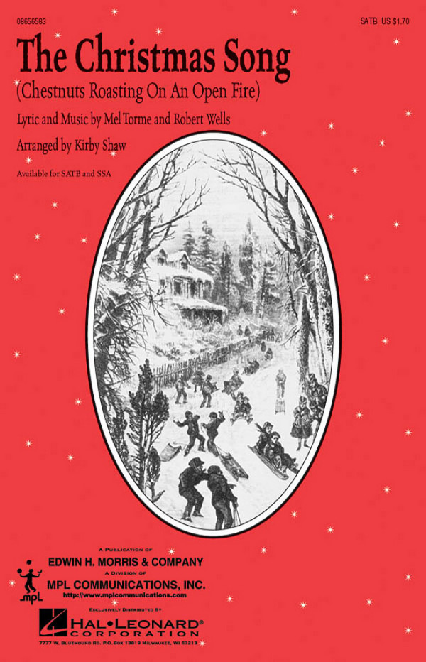 Christmas Song&nbsp;&nbsp;SSA&nbsp;&nbsp;Chorpartitur