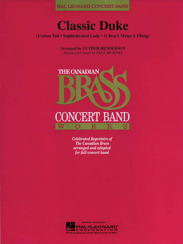 Classic Duke&nbsp;&nbsp;Concert Band/Harmonie&nbsp;&nbsp;Partitur