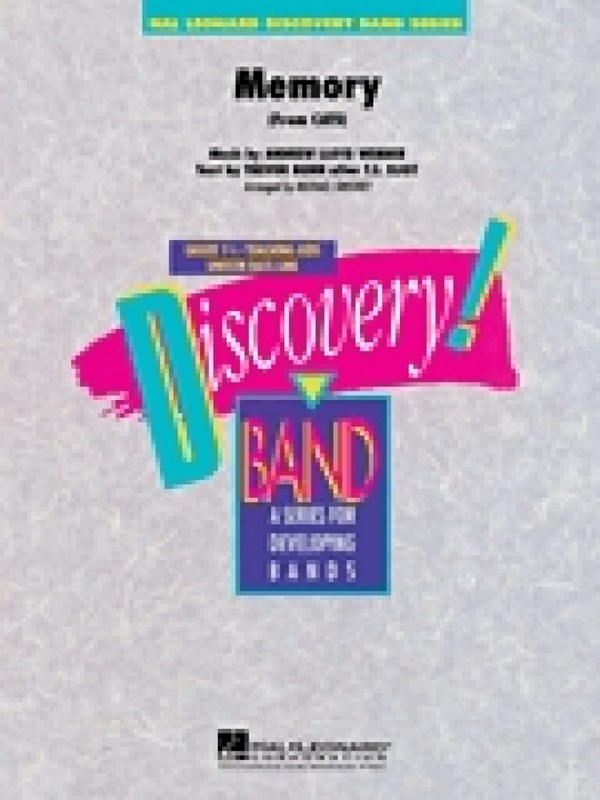 Andrew Lloyd Webber, Memory (from Cats)&nbsp;&nbsp;Concert Band&nbsp;&nbsp;Partitur