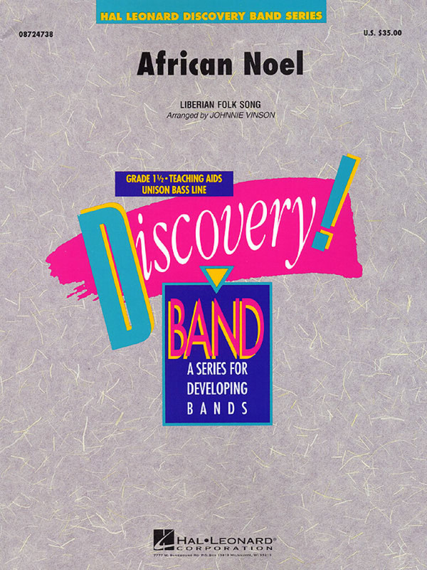 African Noel&nbsp;&nbsp;Concert Band&nbsp;&nbsp;Partitur