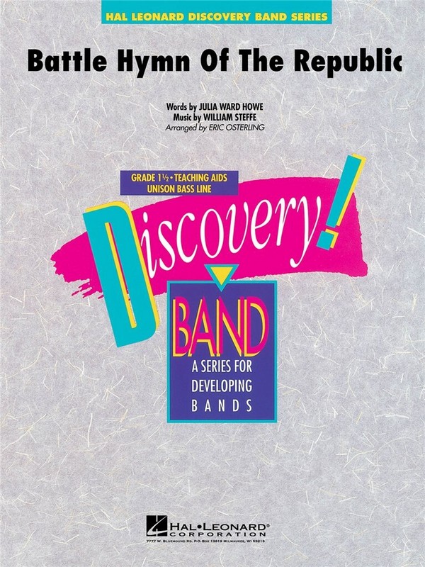 Battle Hymn of the Republic&nbsp;&nbsp;Concert Band&nbsp;&nbsp;Partitur + Stimmen
