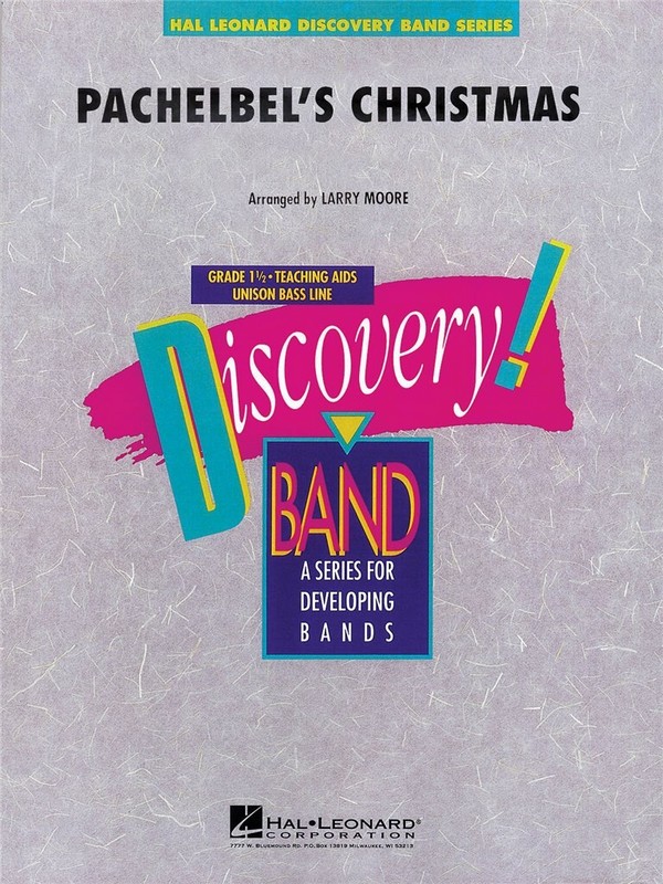Pachelbel's Christmas&nbsp;&nbsp;for concert band/hjarmonie&nbsp;&nbsp;score and parts