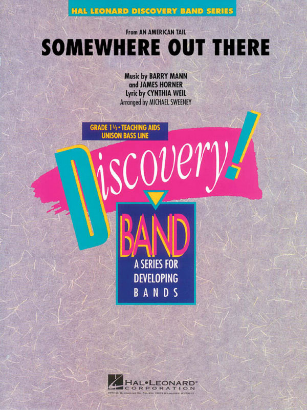 Barry Mann_Cynthia Weil_James Horner, Somewhere Out There&nbsp;&nbsp;Concert Band/Harmonie&nbsp;&nbsp;Partitur