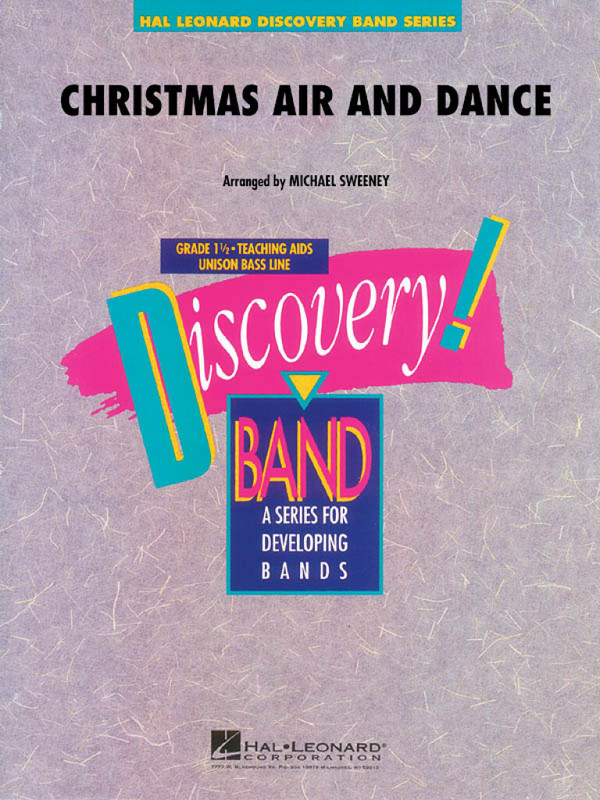 Christmas Air and Dance&nbsp;&nbsp;Concert Band/Harmonie&nbsp;&nbsp;Partitur