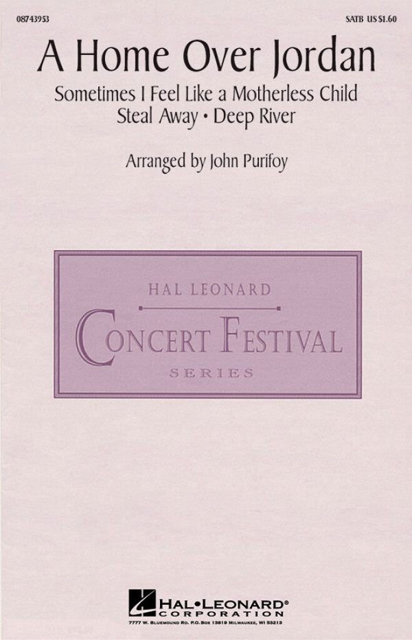 A Home Over Jordan&nbsp;&nbsp;SATB&nbsp;&nbsp;Chorpartitur