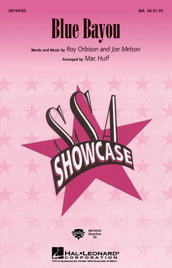 Blue Bayou&nbsp;&nbsp;SSA&nbsp;&nbsp;Chorpartitur