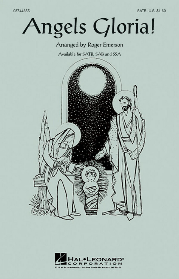 Angels Gloria!&nbsp;&nbsp;SATB&nbsp;&nbsp;Chorpartitur