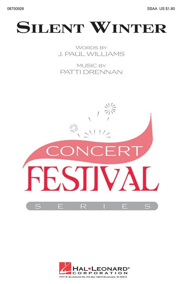 Silent Winter&nbsp;&nbsp;for femal chorus and piano&nbsp;&nbsp;vocal score (en)