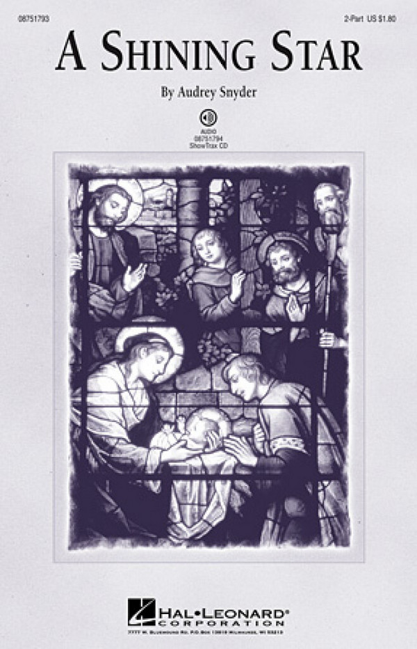 Audrey Snyder, A Shining Star&nbsp;&nbsp;2-Part Choir&nbsp;&nbsp;Chorpartitur