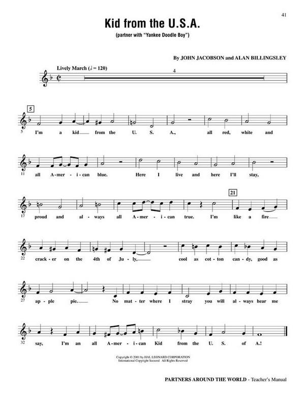 Alan Billingsley_John Jacobson, Partners Around the World&nbsp;&nbsp;School Musical&nbsp;&nbsp;CD