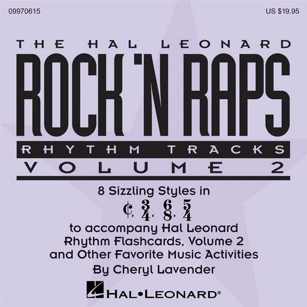 Cheryl Lavender, Rock 'n Raps Rhythm Tracks, Volume 2 CD&nbsp;&nbsp;Rhythm&nbsp;&nbsp;CD