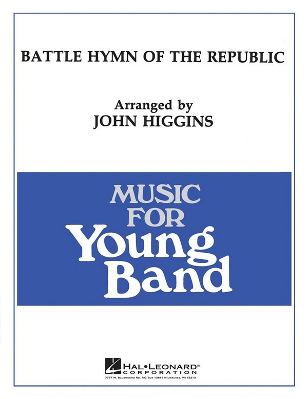 Battle Hymn of the Republic&nbsp;&nbsp;Concert Band&nbsp;&nbsp;Partitur + Stimmen