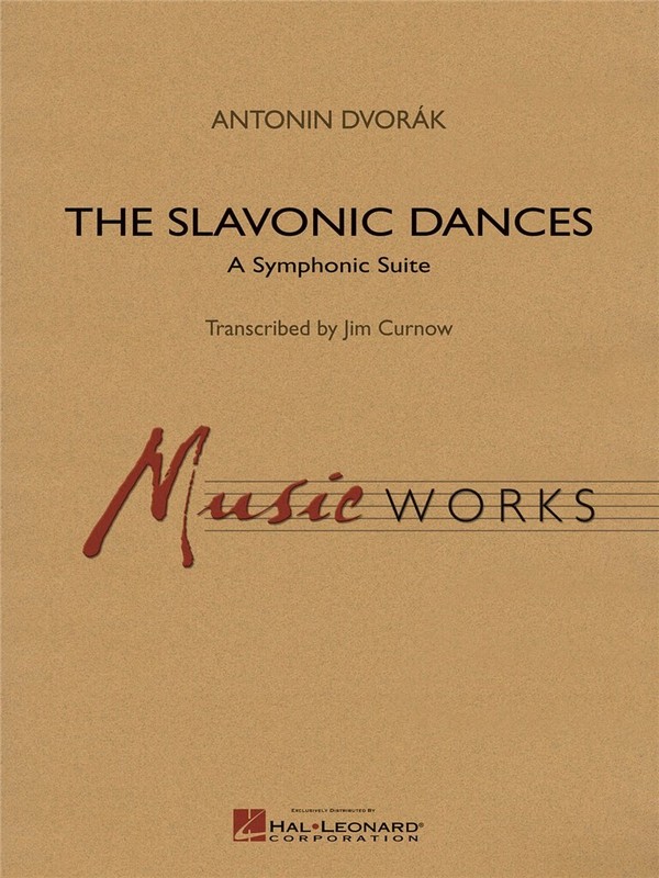 Antonín Dvorák, Slavonic Dances&nbsp;&nbsp;Concert Band&nbsp;&nbsp;Partitur + Stimmen