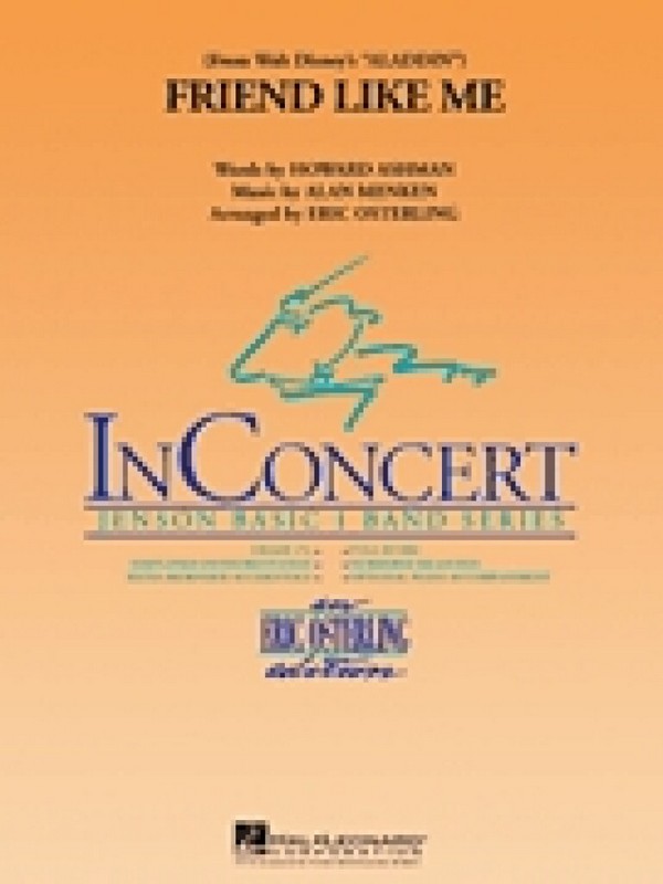 Alan Menken, Friend Like Me&nbsp;&nbsp;Concert Band&nbsp;&nbsp;Partitur