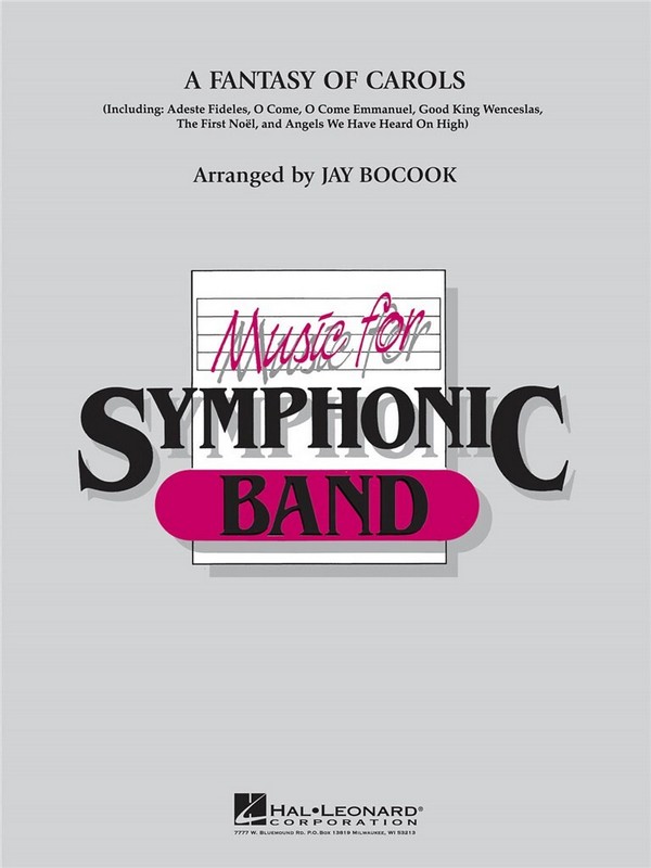 A Fantasy Of Carols&nbsp;&nbsp;Concert Band&nbsp;&nbsp;Partitur + Stimmen