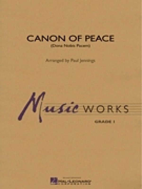 Canon of Peace (Dona Nobis Pace)&nbsp;&nbsp;Concert Band&nbsp;&nbsp;Partitur