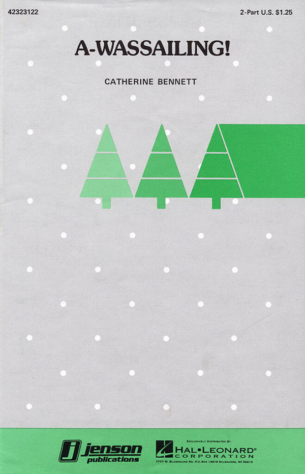 A-Wassailing!&nbsp;&nbsp;2-Part Choir&nbsp;&nbsp;Chorpartitur