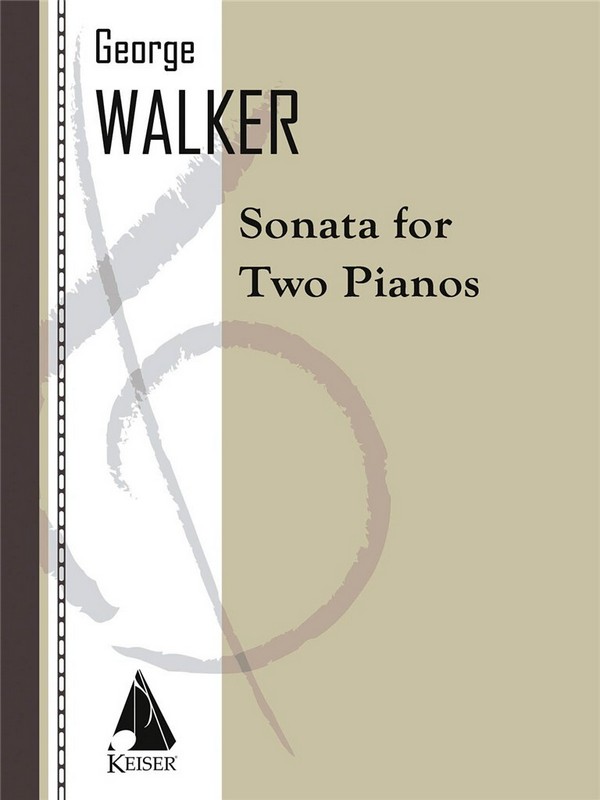 George Walker, Sonata for 2 Pianos&nbsp;&nbsp;2 Pianos&nbsp;&nbsp;Buch