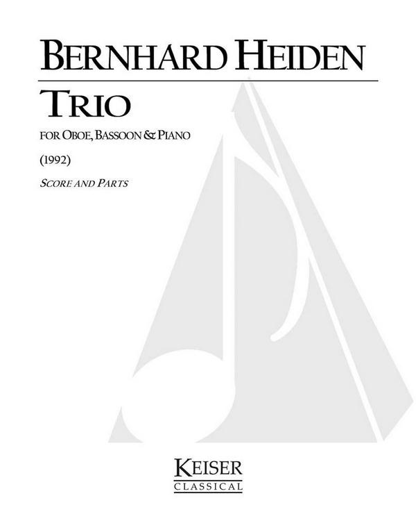 Bernhard Heiden, Trio&nbsp;&nbsp;Woodwind Ensemble&nbsp;&nbsp;Partitur